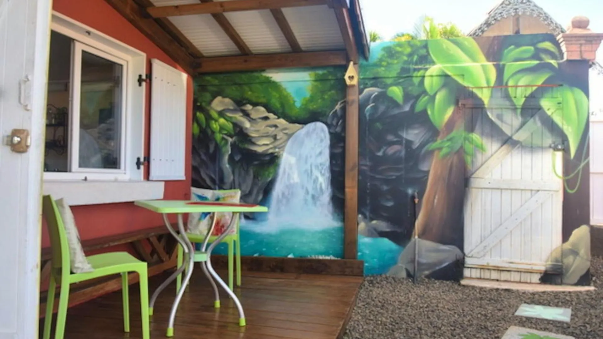 Villa Charmante A Petit-Bourg Avec Piscine Privee
