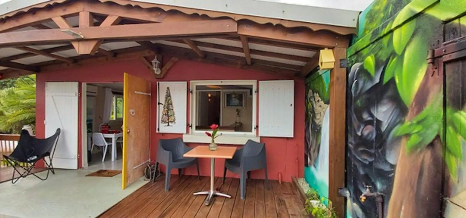 Villa Charmante A Petit-Bourg Avec Piscine Privee